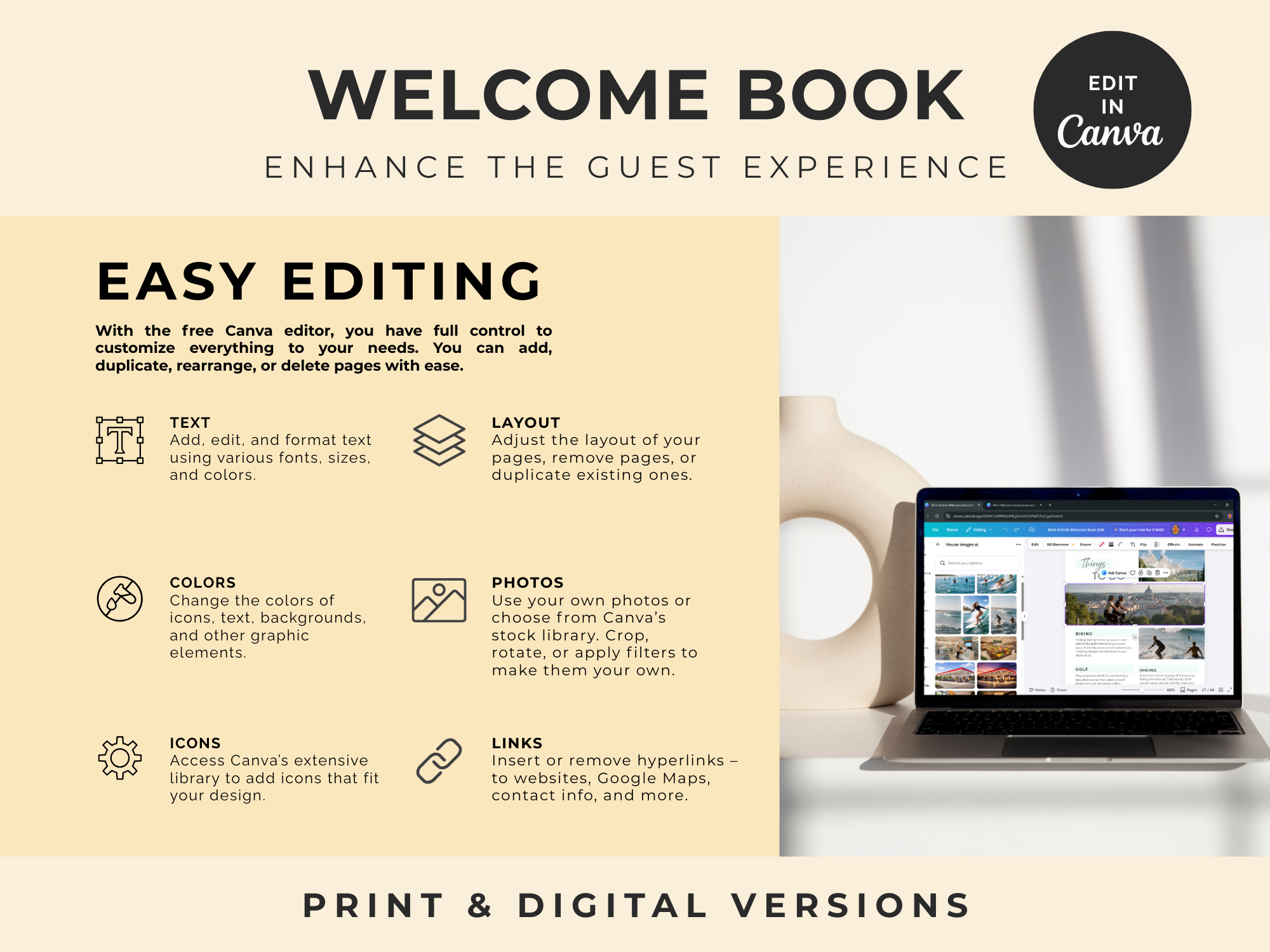Grand Vanilla Airbnb Host Welcome Book Bundle - Image 11