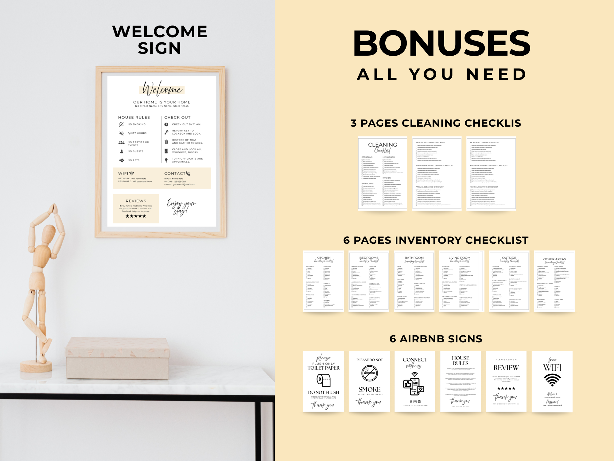 Grand Vanilla Airbnb Host Welcome Book Bundle - Image 13
