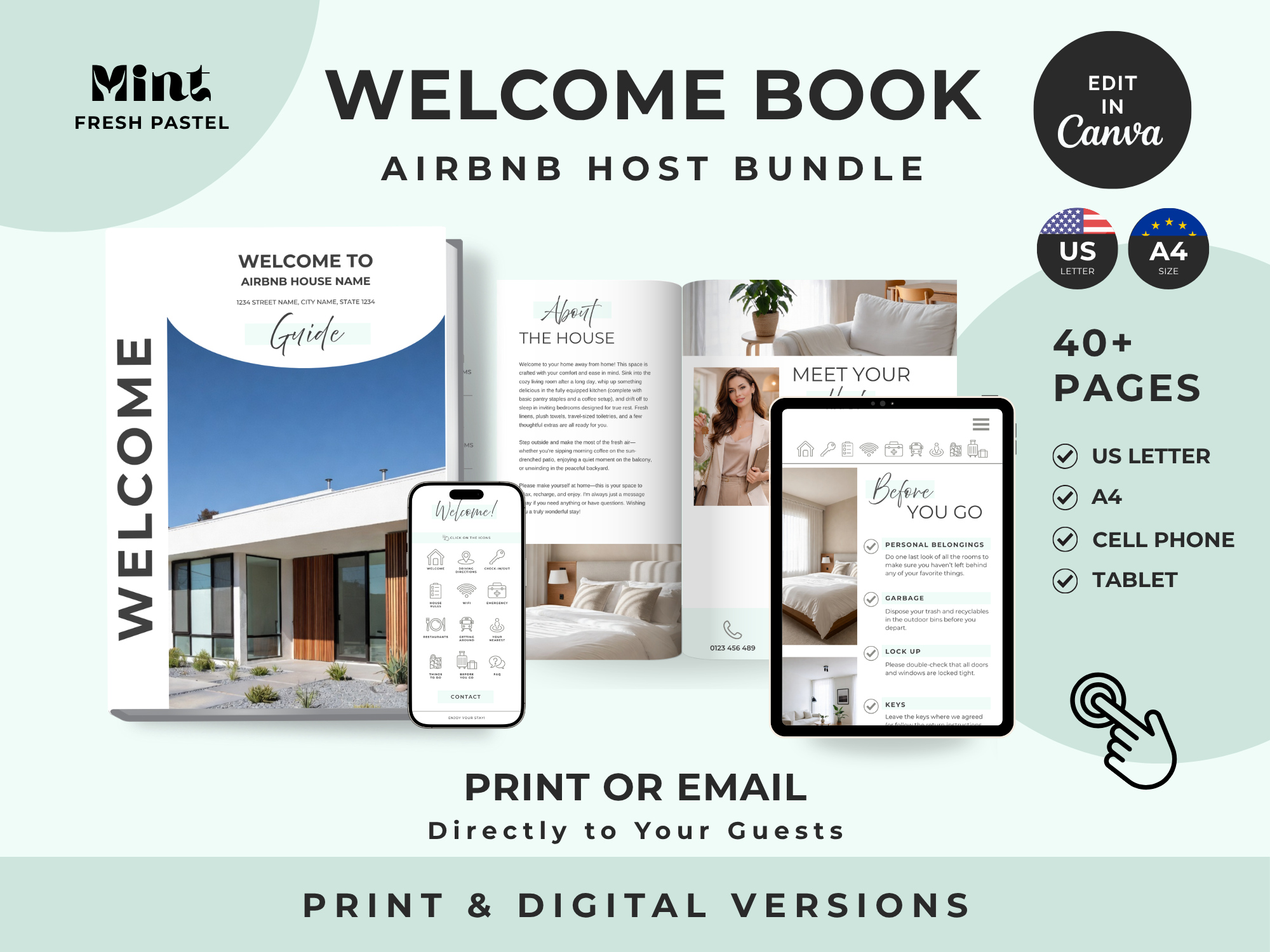 Grand Mint Airbnb Welcome Book Bundle - Image 2