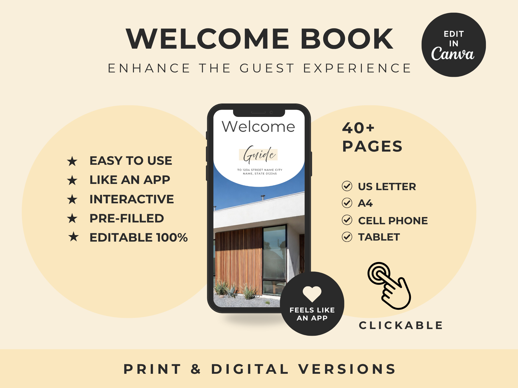 Grand Vanilla Airbnb Host Welcome Book Bundle - Image 4