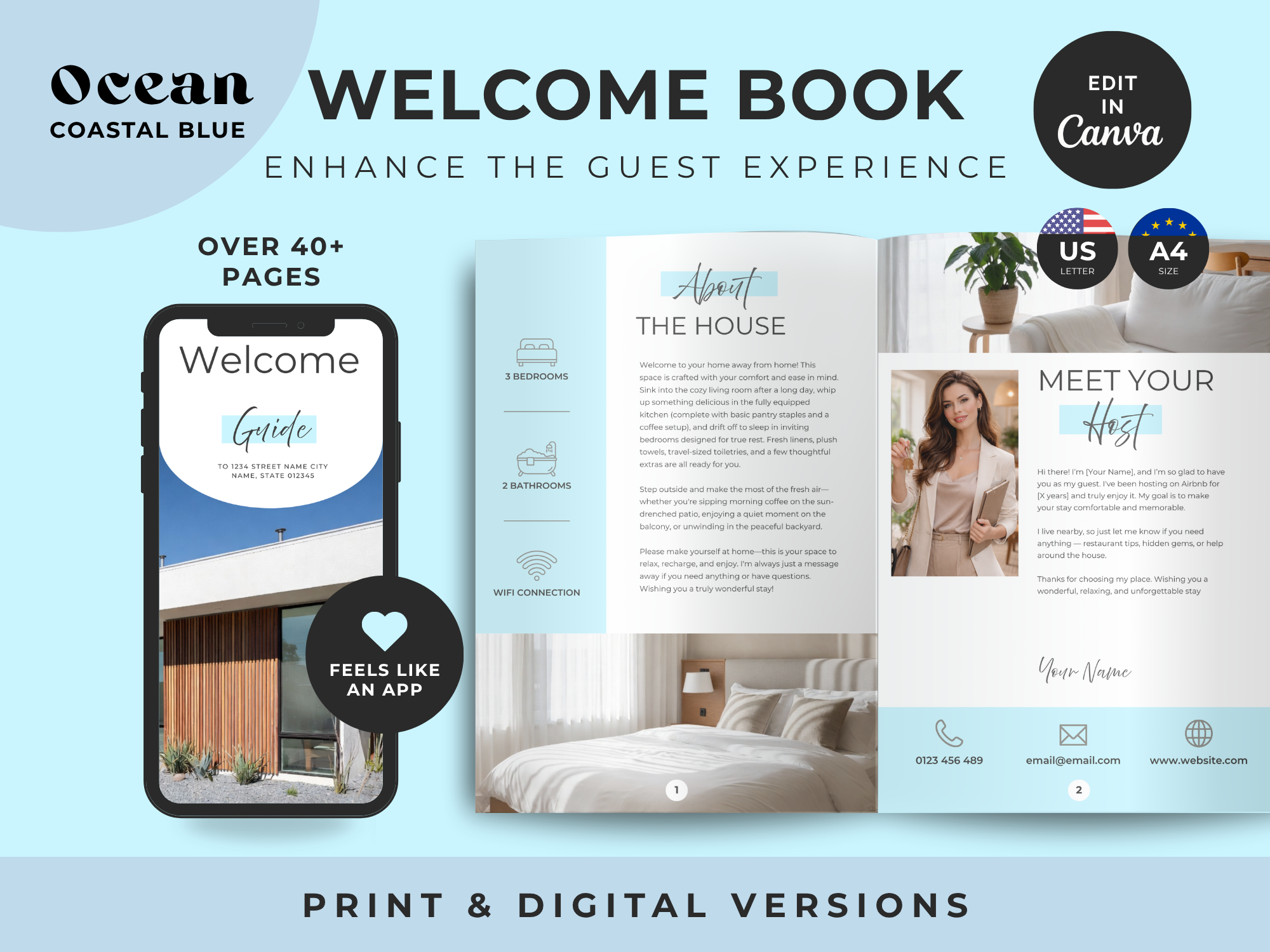 Grand Ocean - Coastal Blue Airbnb Host Welcome Book Bundle - Image 19