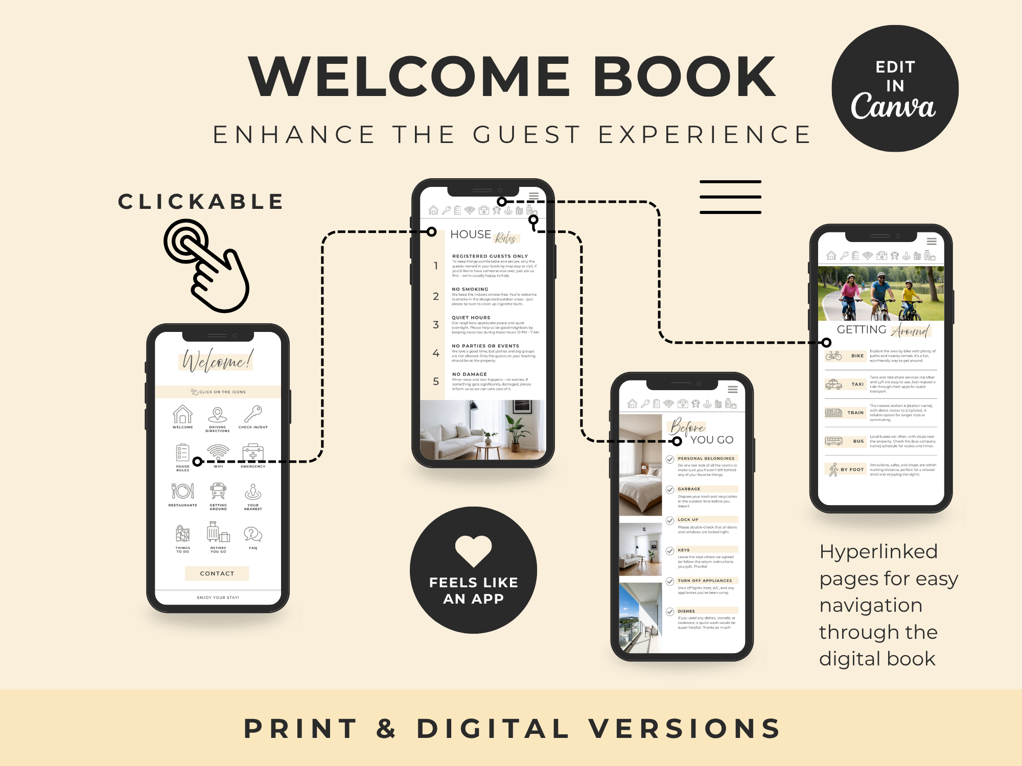 Grand Vanilla Airbnb Host Welcome Book Bundle - Image 5