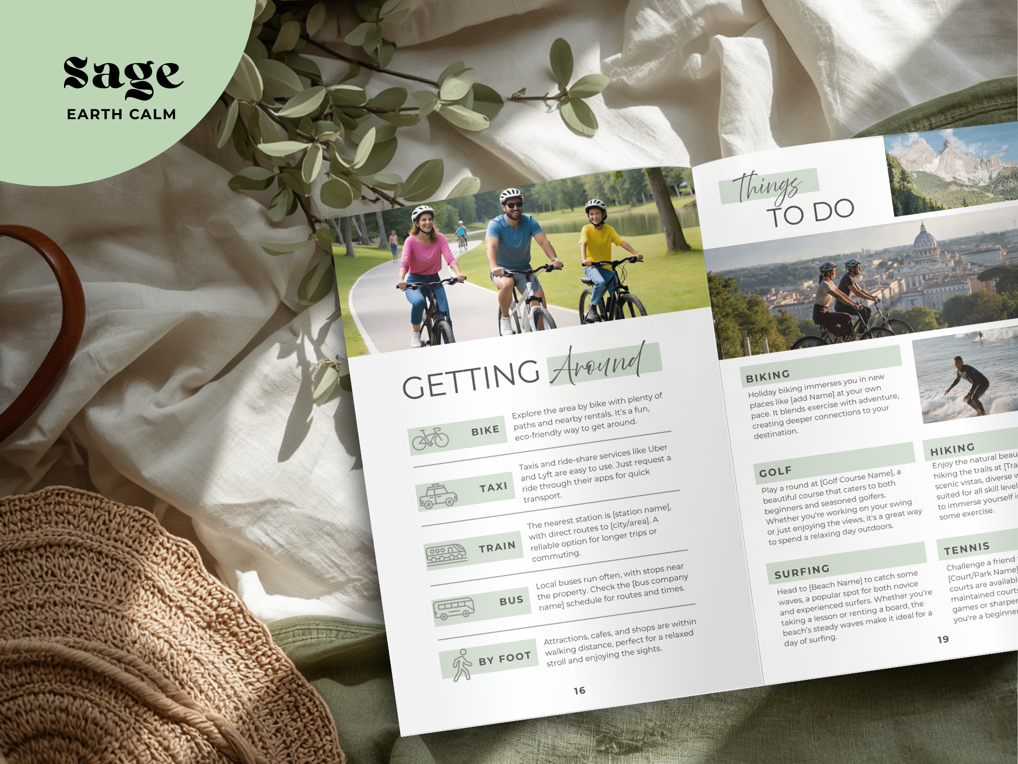 Sage Airbnb Welcome Book Bundle US Letter - Image 4