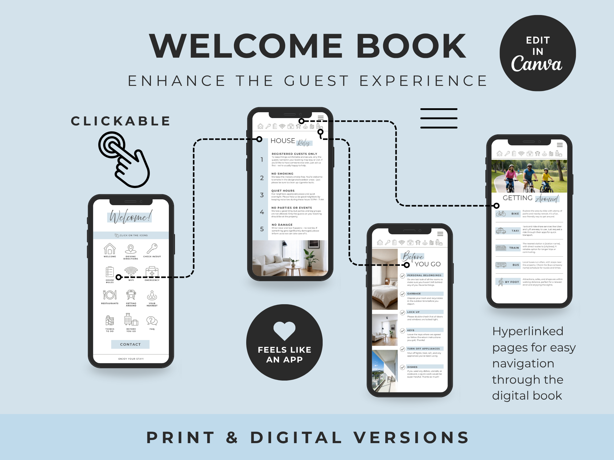 Sky Airbnb Welcome Book Bundle US Letter - Image 6