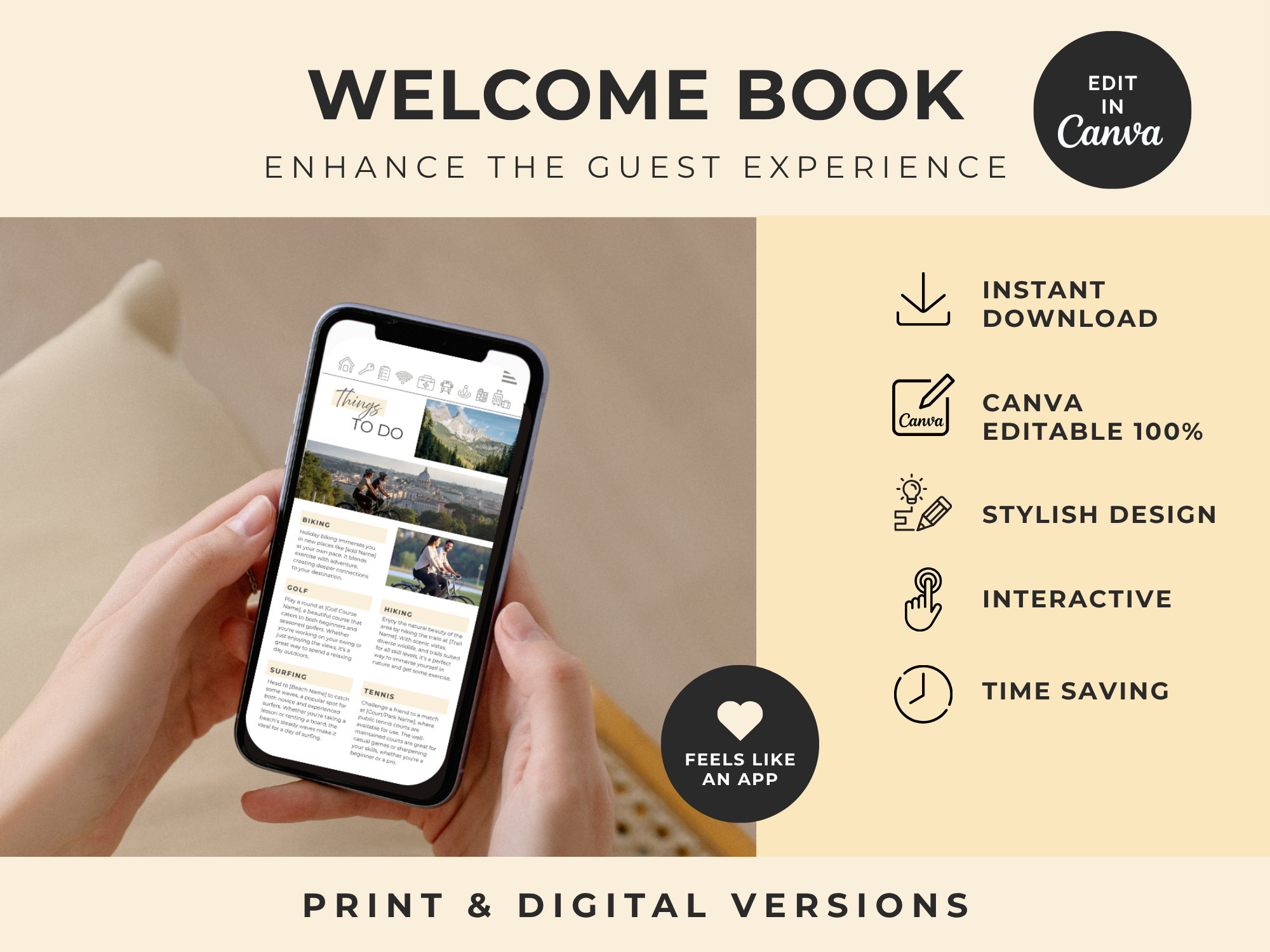 Grand Vanilla Airbnb Host Welcome Book Bundle - Image 7