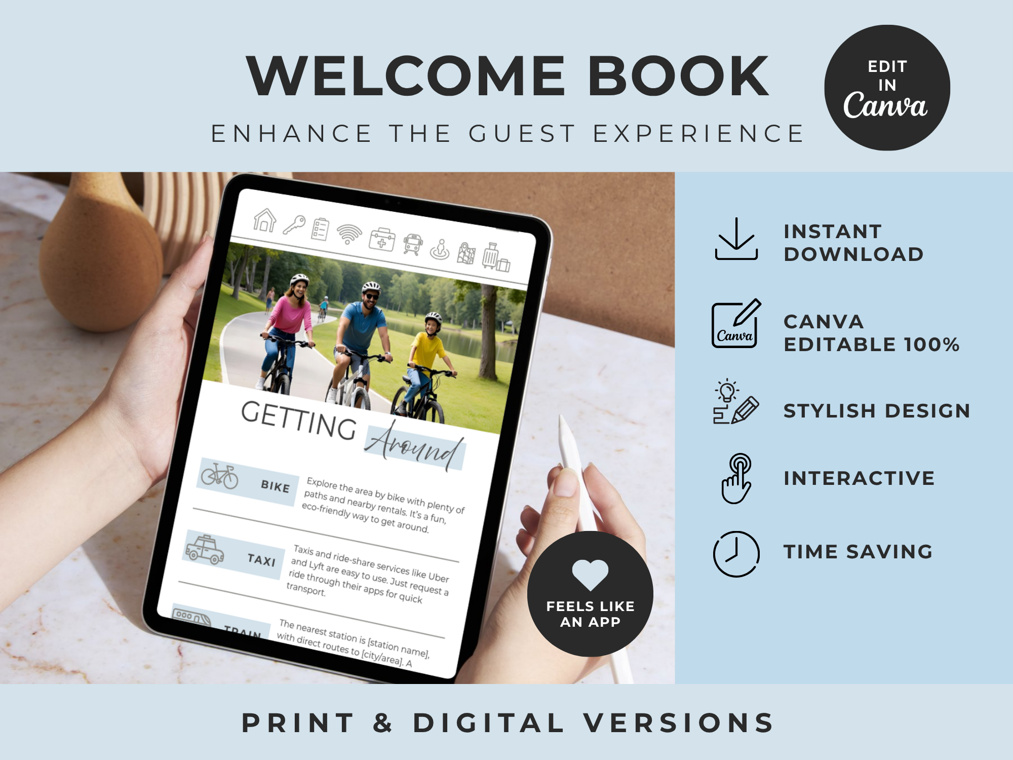 Sky Airbnb Welcome Book Bundle US Letter - Image 13