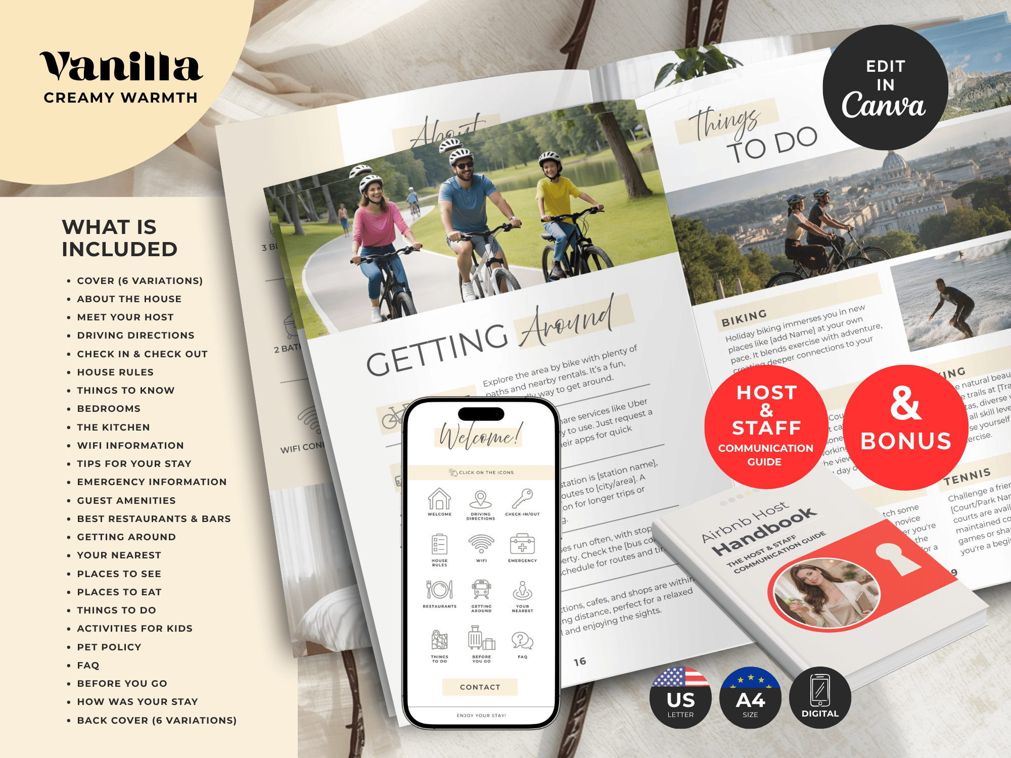 Grand Plus - Vanilla - Warmth - Airbnb Welcome book bundle - Image 6