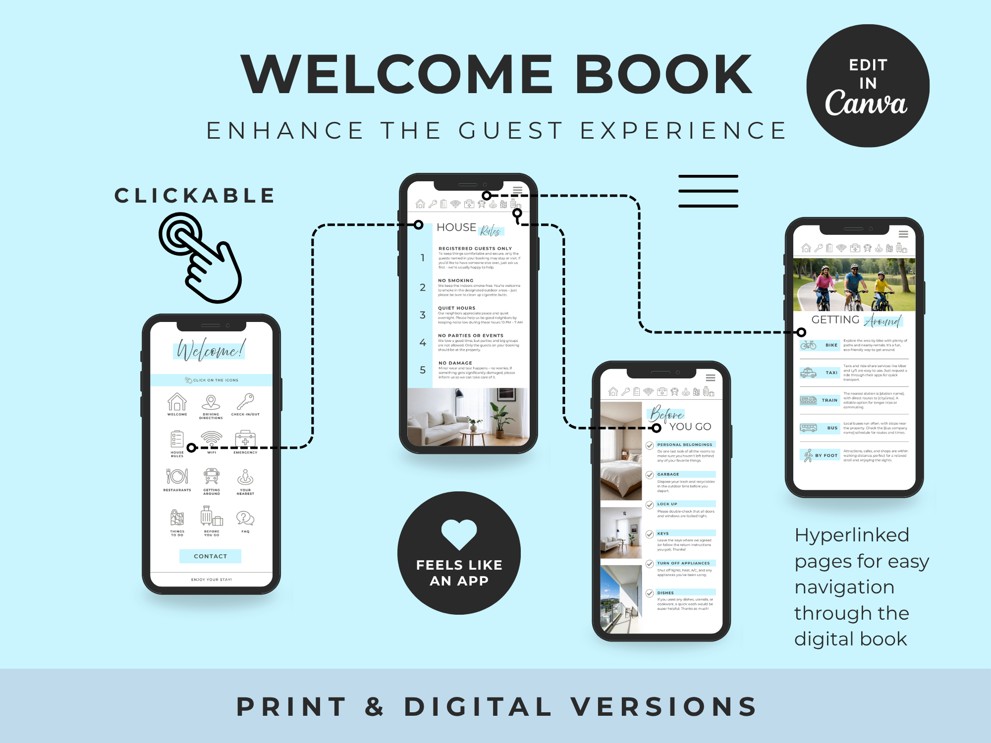 Grand Ocean - Coastal Blue Airbnb Host Welcome Book Bundle - Image 6