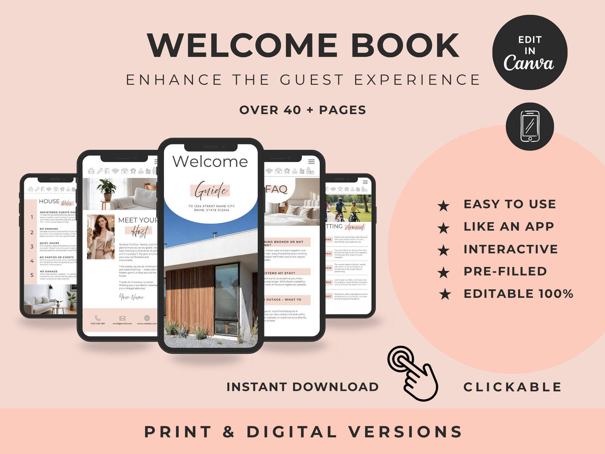 Grand Plus Blush Welcome Book Bundle - Image 13