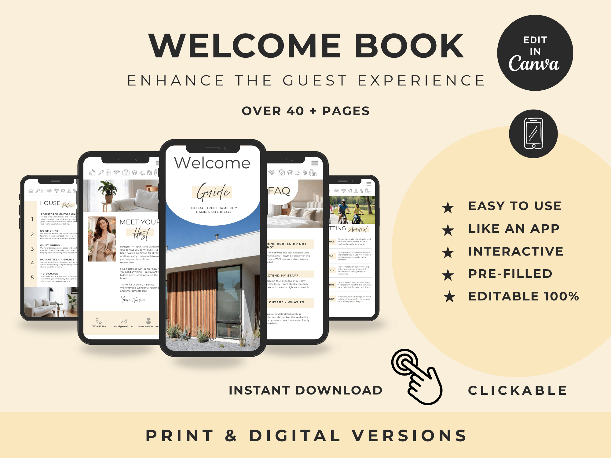Grand Plus - Vanilla - Warmth - Airbnb Welcome book bundle - Image 7