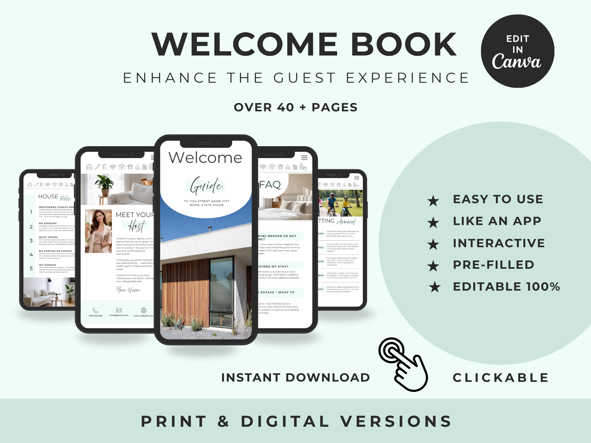 Grand Mint Airbnb Welcome Book Bundle - Image 3