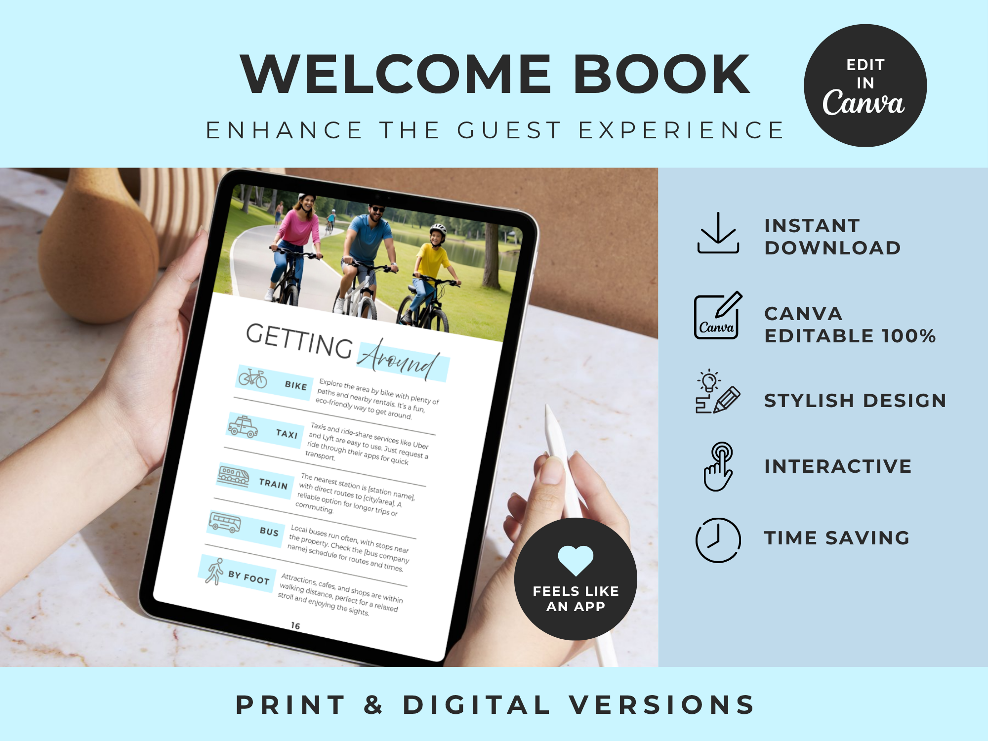 Grand Ocean - Coastal Blue Airbnb Host Welcome Book Bundle - Image 8