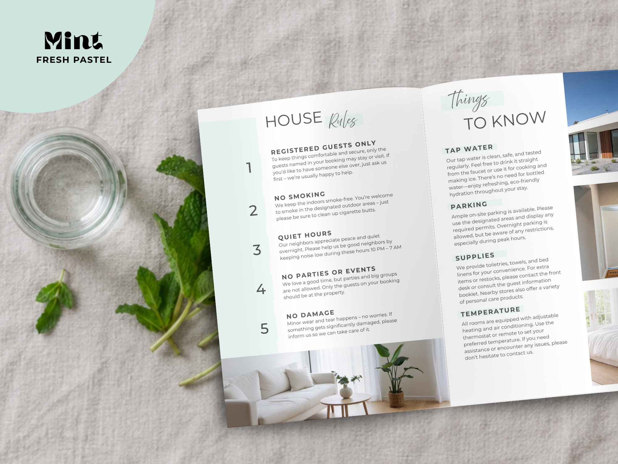 Grand Mint Airbnb Welcome Book Bundle - Image 10