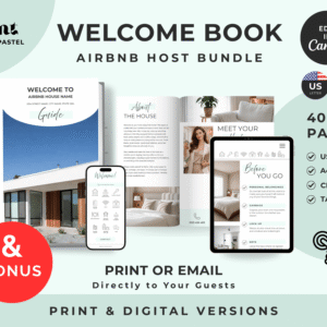 Grand Mint Airbnb Welcome Book Bundle