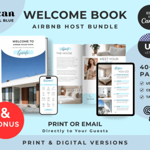 Ocean - Coastal Blue - Welcome Book Bundle US Letter