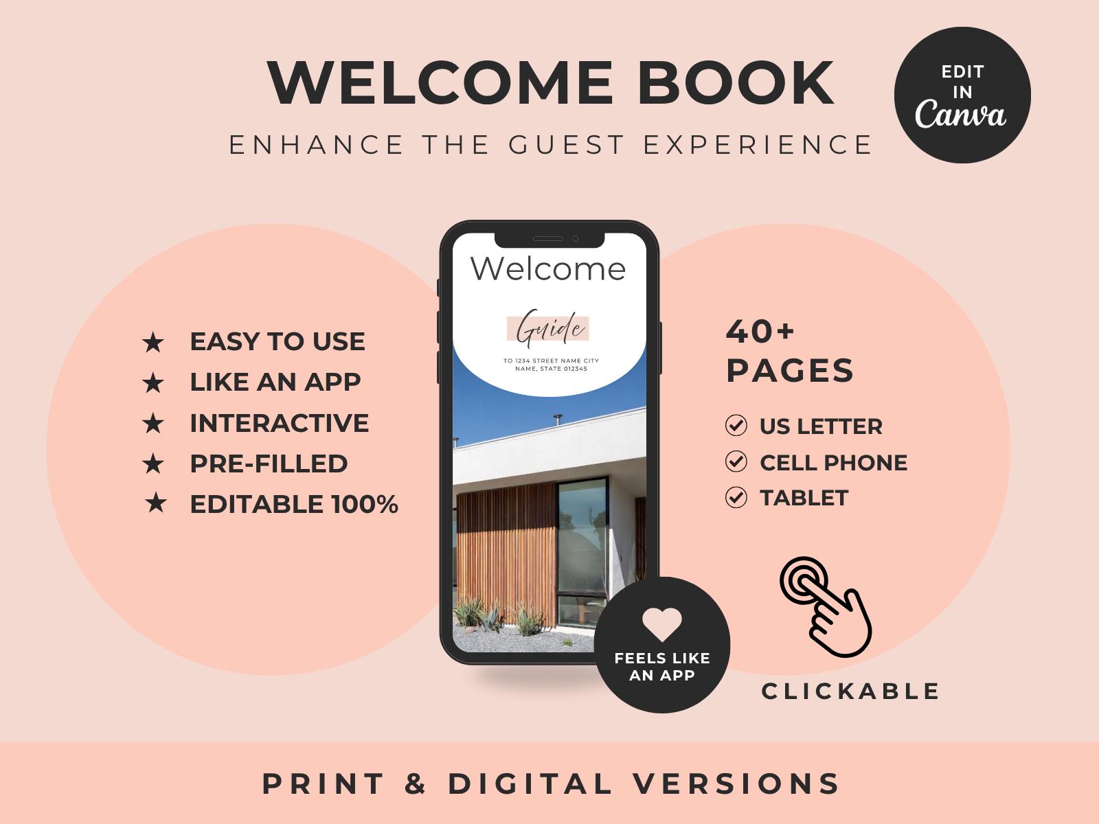 US Letter Blush Welcome Book Bundle - Image 5