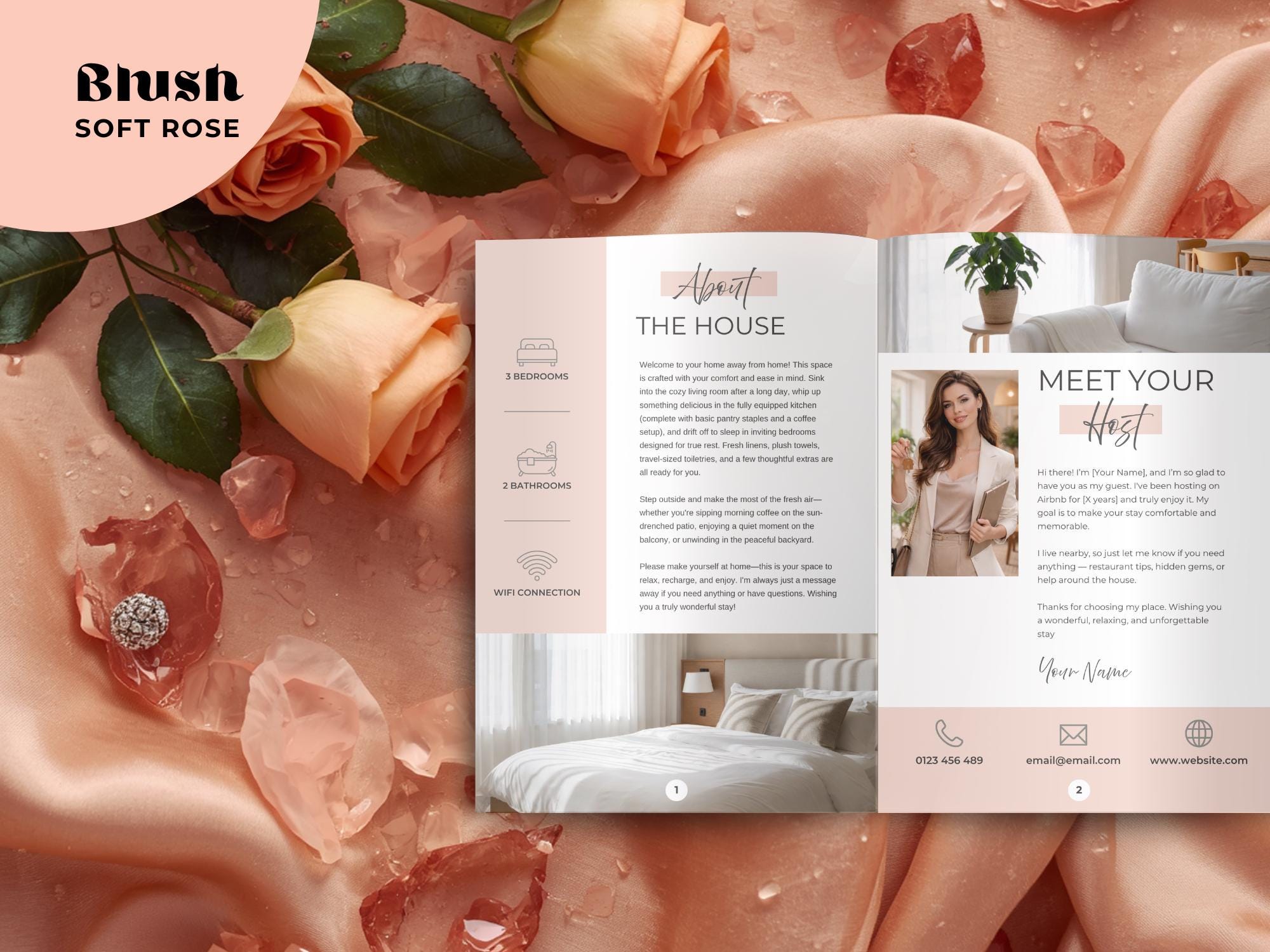 US Letter Blush Welcome Book Bundle - Image 19