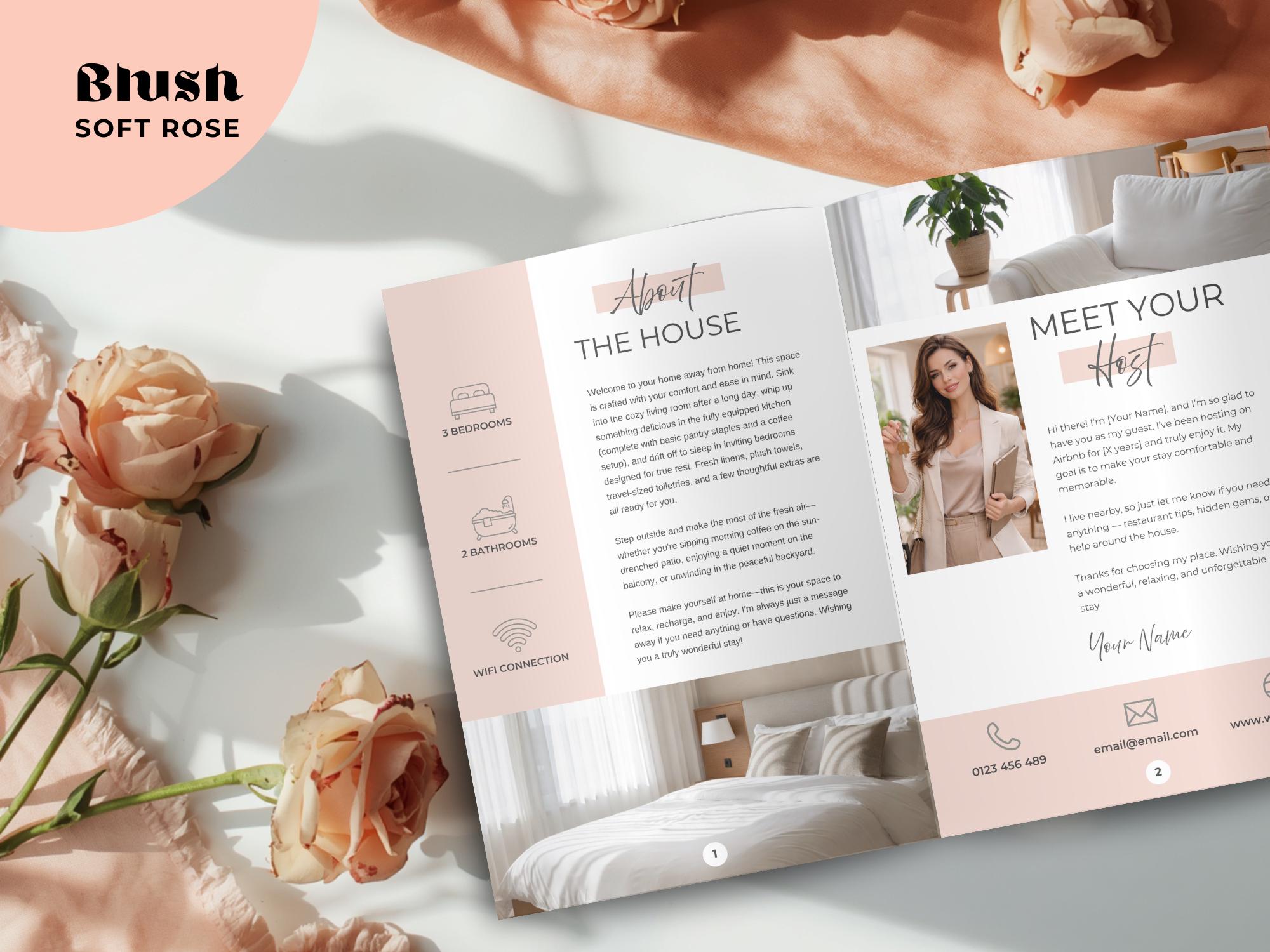 US Letter Blush Welcome Book Bundle - Image 3