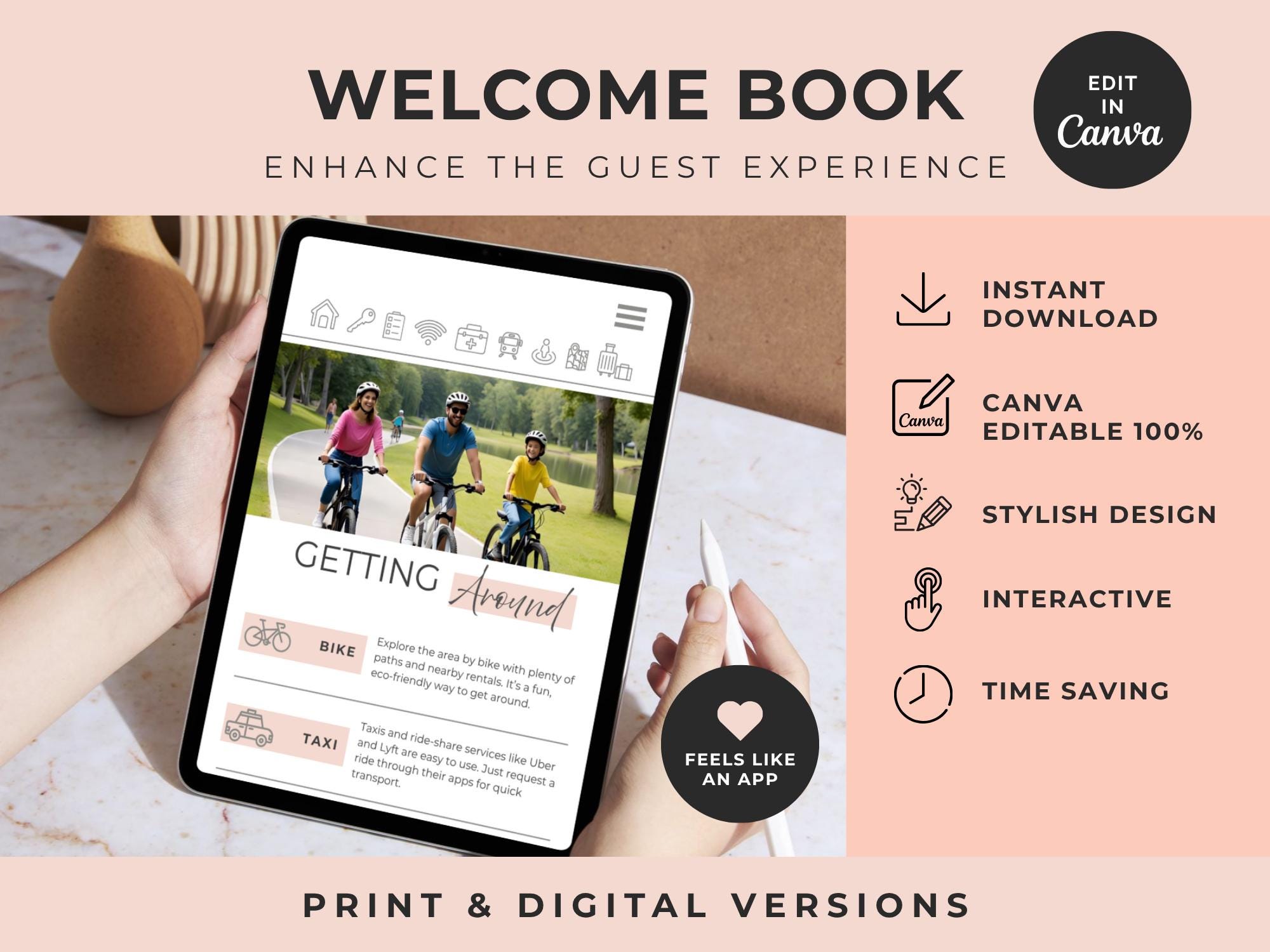 US Letter Blush Welcome Book Bundle - Image 7