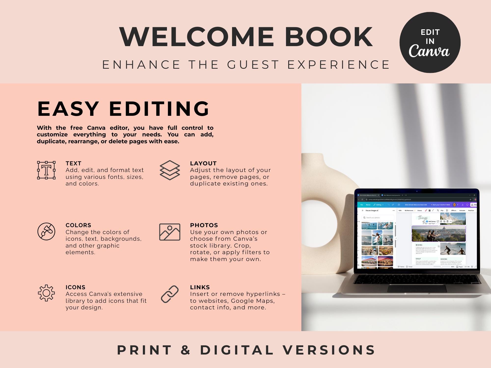 US Letter Blush Welcome Book Bundle - Image 12
