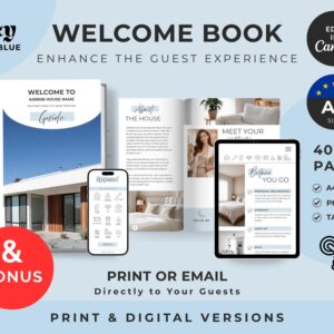 A4 Size Sky Welcome Book Bundle