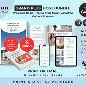 Grand Plus - Ocean - Coastal Blue - Welcome Book Bundle